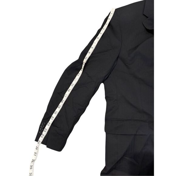 Alfani Exclusively For Macy’s 100% Wool Pin Striped Formal Blazer Coat 44R - Picture 7 of 15